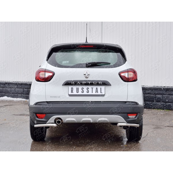 RENAULT KAPTUR 2016 Защита заднего бампера уголки d42 секция RKPZ-002472