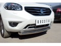 Renault Koleos 2012-2016 Защита переднего бампера d76 (дуга) RKZ-000580