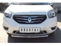 Renault Koleos 2012-2016 защита переднего бампера d63 RKZ-000581