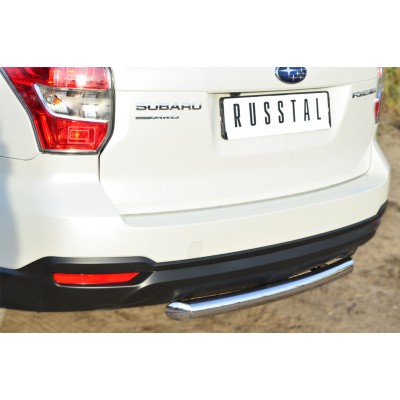 Subaru Forester 2013 Защита заднего бампера d63 (дуга) SUFT-001603
