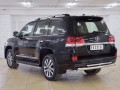 TOYOTA LC 200 2016 EXECUTIVE Защита заднего бампера d76 дуга-d42 дуга+декор паз TLCZ-002563