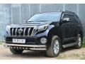 Toyota LC Prado 150 2014-2017 Защита порогов d42 LCPT-001717