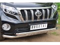 Toyota LC Prado 150 2014-2017 Защита переднего бампера d63 (секции) d63 (секции)+декор LCPZ-001713