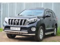 Toyota LC Prado 150 2014-2017 Защита переднего бампера d63 (секции) d63 (секции)+декор LCPZ-001713