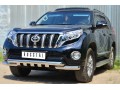 Toyota LC Prado 150 2014-2017 Защита переднего бампера d76 (дуга) d76 (секции)+клыки LCPZ-001716