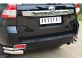 Toyota LC Prado 150 2014-2017 Защита заднего бампера уголки d76(секции) d42 (секции) LCPZ-001721