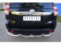 Toyota LC Prado 150 2014-2017 Защита заднего бампера уголки d76(секции) d42 (секции) дл LCPZ-001722