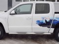 VOLKSWAGEN AMAROK 2016- Пороги труба d76 с накладкой (вариант 3) VAMT-0025403