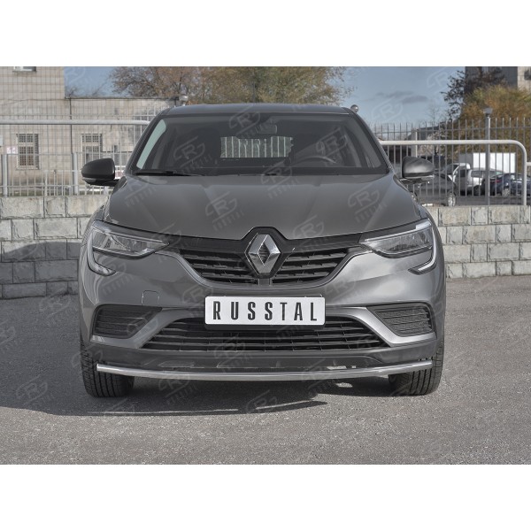 RENAULT ARKANA 2019- Защита переднего бампера d42 секции  RARZ-003312