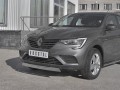 RENAULT ARKANA 2019- Защита переднего бампера d75х42 дуга  RARZ-003315