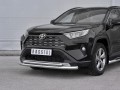 TOYOTA RAV4 2019- Защита переднего бампера d63 секции-d42 дуга TR4Z-003362