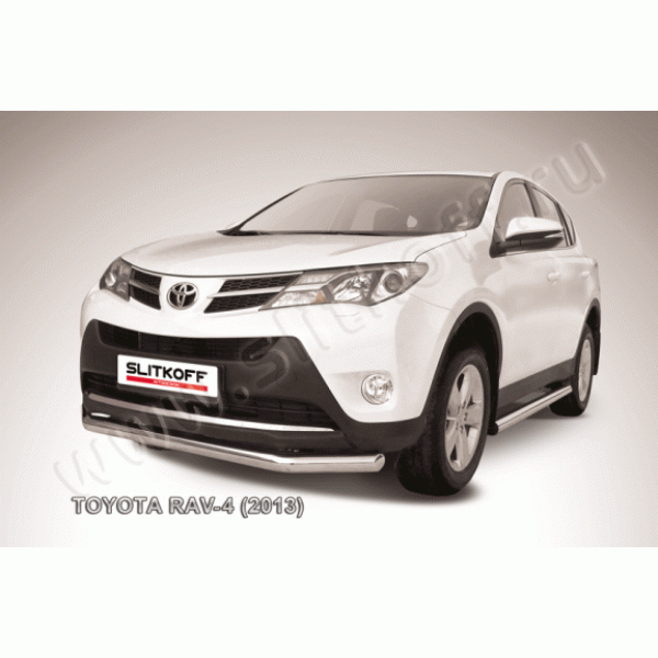 Защита переднего бампера Toyota RAV4 с 2013