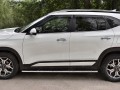 KIA SELTOS 2020- Пороги труба 75х42 овал с проступью KSLO-003416