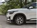 KIA SELTOS 2020-  Защита переднего бампера d63 секции KSLZ-003412