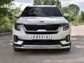 KIA SELTOS 2020- Защита переднего бампера d63 секции-d42 дуга KSLZ-003413