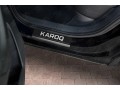 SKODA KAROQ 2020- Накладки на пороги RUSSTAL (нерж, карбон, надпись) SKKAR20-06