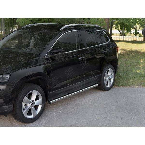 SKODA KAROQ 2020- Пороги труба d63 (вариант 2) SKKT-0034422