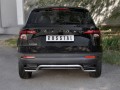 SKODA KAROQ 2020- Защита заднего бампера d42 волна SKKZ-003444