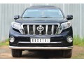 Защита переднего бампера Toyota Land Cruiser Prado 150 с 2013 (Длинная)