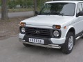 LADA 4x4 URBAN 2014- Защита переднего бампера d63 секции-d42 уголки NUZ-002810