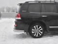 TOYOTA LAND CRUISER 200 2018-2020 EXECUTIVE LOUNGE Защита заднего бампера уголки d76 секции-d42 секции TLCZ-003126