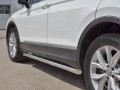 VOLKSWAGEN TIGUAN 2020- (кроме R-LINE) Пороги труба d63 секции (вариант 1) VGT-0035791