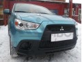 Защита радиатора Mitsubishi ASX 2010-2012 (Black)