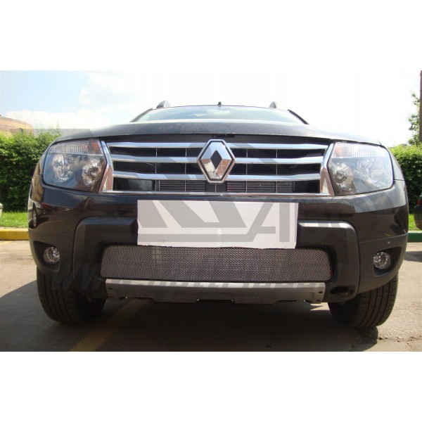 Защита радиатора Renault Duster 2010-2015 (Chrome)