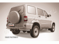 Защита заднего бампера UAZ Patriot 2005-2014 (Уголки)