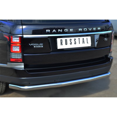 Защита заднего бампера Land Rover Range Rover с 2012 (одинарная 3)