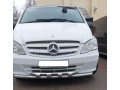 Защита переднего бампера Mercedes-Benz Vito c 2005-2014 двойная с перемычками