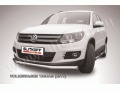 Защита переднего бампера Volkswagen Tiguan с 2011
