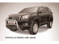 Защита переднего бампера Toyota Land Cruiser Prado 150 2009-2013