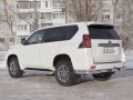 Защита заднего бампера Toyota Land Cruiser Prado 150 с 2017 (уголки двойные)