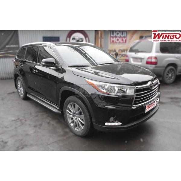 Оригинальные пороги Toyota Highlander с 2014