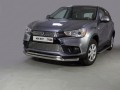 Защита переднего бампера Mitsubishi ASX с 2017 (двойная)