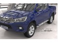 Пороги алюминиевые Opal Toyota Hilux с 2015