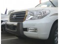 Накладка на передний бампер Toyota Land Cruiser 200 2008-2012