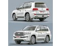 Накладка на передний бампер Toyota Land Cruiser 200 с 2016