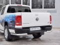 Защита заднего бампера VOLKSWAGEN AMAROK 2016-  уголки D76 секции-D42 секции