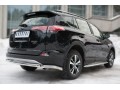 Защита заднего бампера Toyota RAV4 с 2015 (уголки)