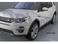Пороги алюминиевые Land Rover Discovery Sport с 2015 (Corund Black)