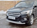 Защита переднего бампера FORD KUGA 2016-   D63 секции