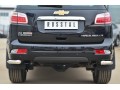 Защита заднего бампера Chevrolet Trailblazer с 2012 (уголки 2)