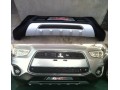 Накладка на передний бампер Mitsubishi ASX с 2013