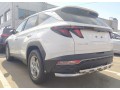 Защита заднего бампера Hyundai Tucson c 2021 с перемычками