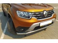 Защита переднего бампера Renault Duster c 2021