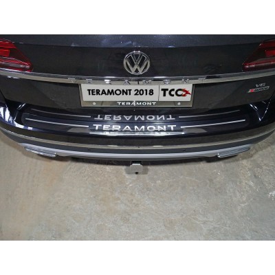 Накладка на задний бампер для Volkswagen Teramont