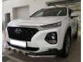 Защита переднего бампера Hyundai Santa Fe c 2018 G