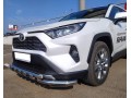 Защита переднего бампера Toyota Rav4 c 2019 (G) с двумя подгибами